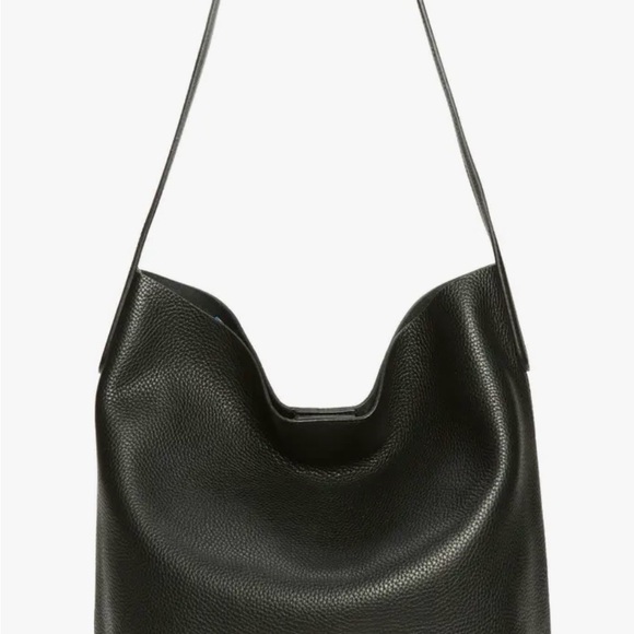 Mansur Gavriel Handbags - Mansur Gavriel Dark Green Everyday Cabas Leather Hobo Bag
